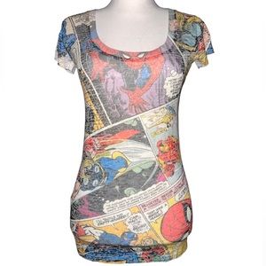 Marvel Comics🦎Graphic Print T-Shirt🌵